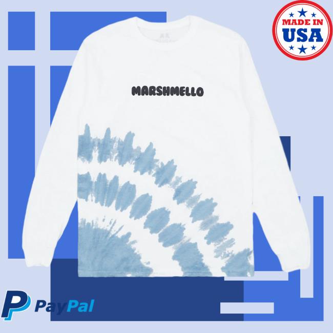 Official Marshmello Music Merch Mello Spot Dye Longsleeve T Shirt