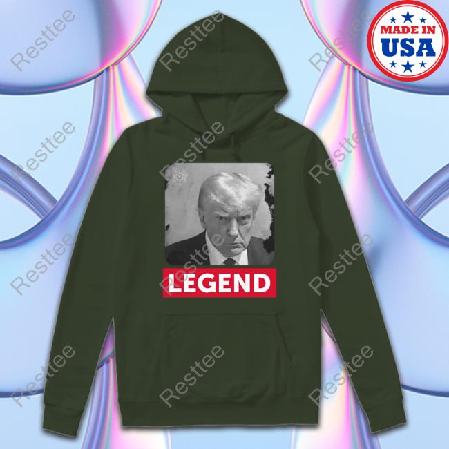 Trump Mugshot Legend Shirts