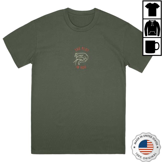 The Plot In You Official Merch Shop Snake Head Olive Long Sleeve