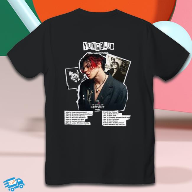 Yungblud World Tour 2023 Long Sleeve Shirt Yungblud World Tour 2023 Shirts