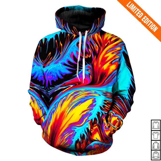 Official Iedm Clothing Phoenix Feather Unisex Sweatshirt 3D All Over Print