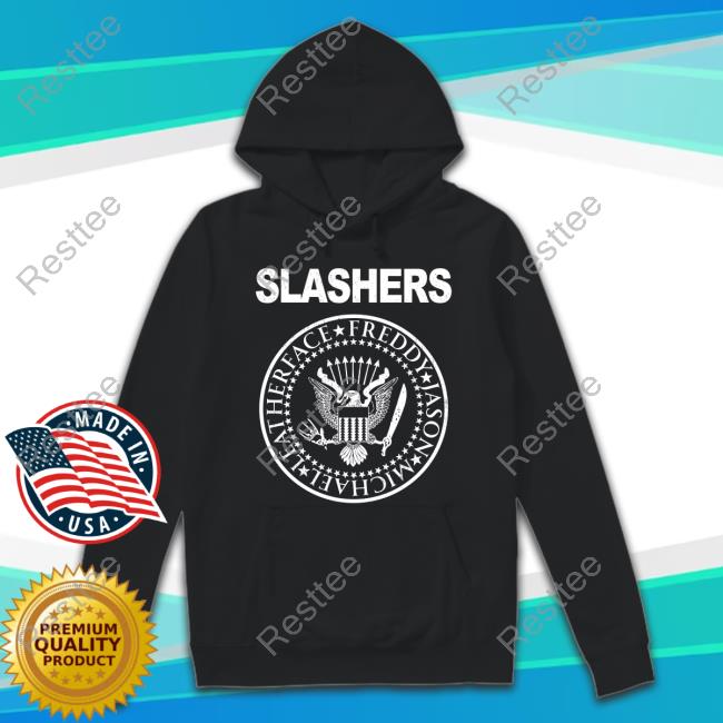 The Slashers Ramones Logo T Shirt