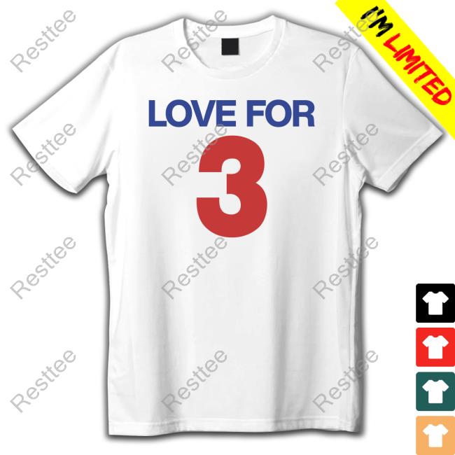 Official Love For 3 Sweatshirt