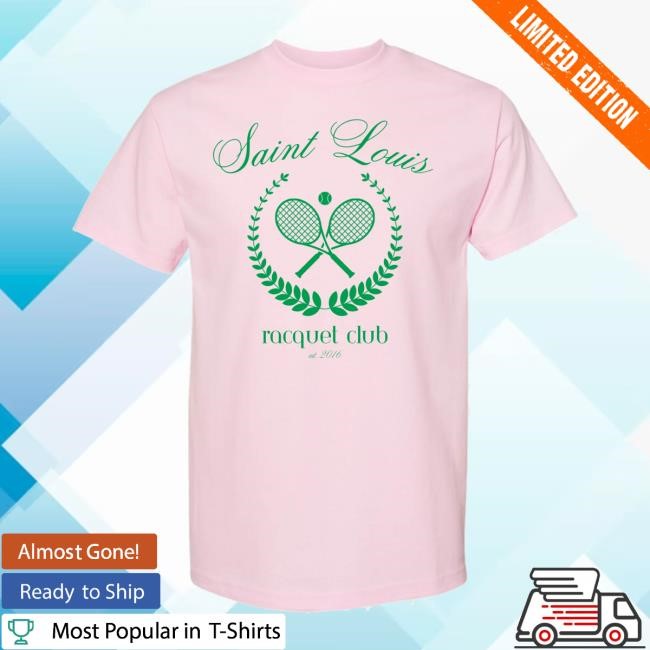 Arch Appareal Shop Merch Saint Louis Racquet Club Crest Heavyweight T-Shirt