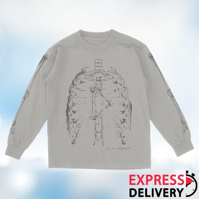 Official Doja Cat Merch Store Shop Doja Cat Long Sleeve T Shirt Ribcage DojaCat