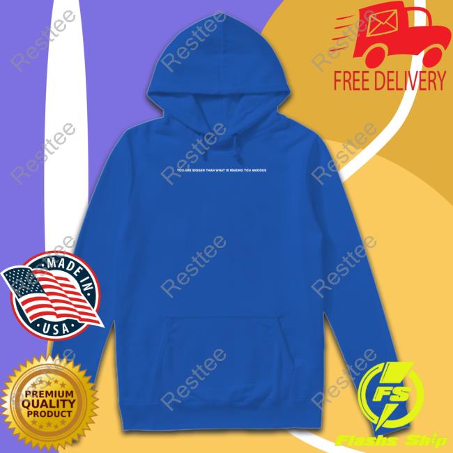 Your Anxiety Is Lying To You Hoodie Black