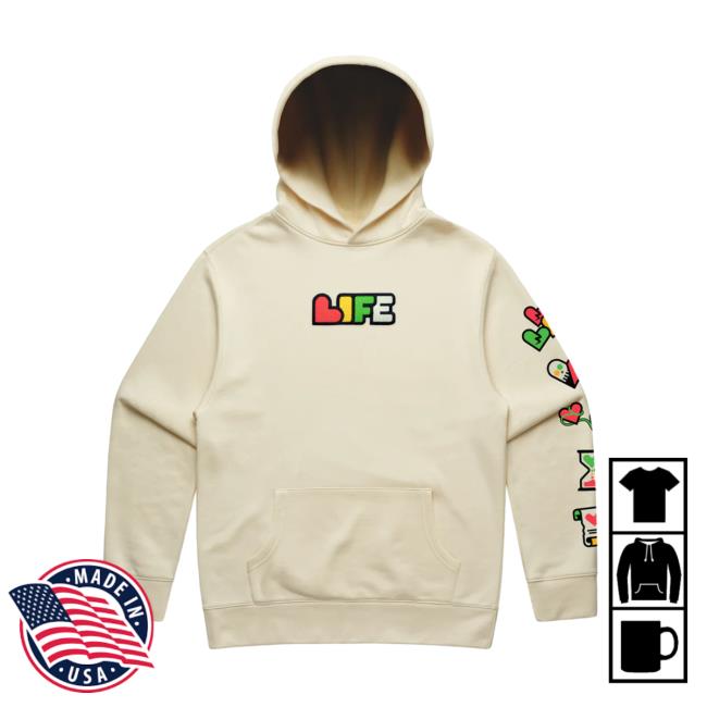 Life Series Merch Life Logo Hooded Sweatshirt