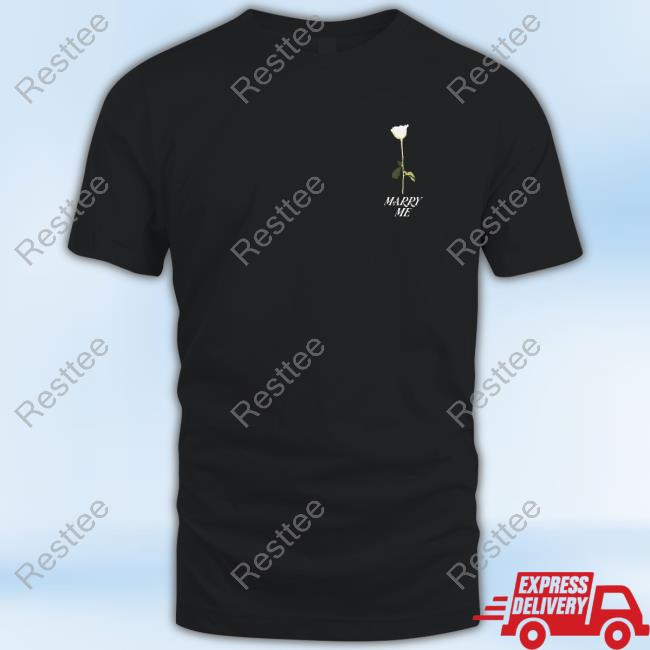 Official Marry Me Black Album Shirt