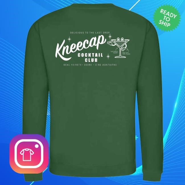 Official Kneecap Merch Cocktail Crew