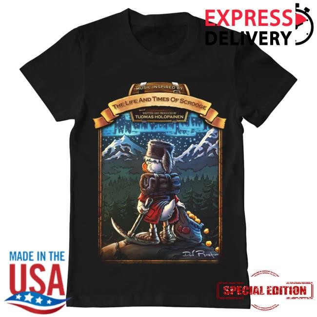 Official Backstage Rock Shop Nightwish The Life And Times Of Scrooge, New Shirt