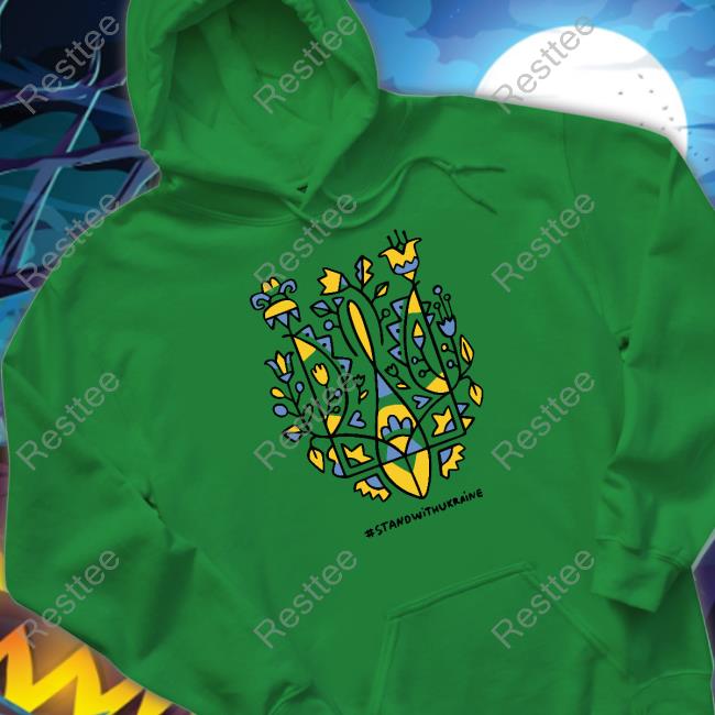 #StandwithUkraine Hoodie Ukraine Shop Olga Tokariuk Ukraine Shop Olga Tokariuk #StandwithUkraine Hoodie