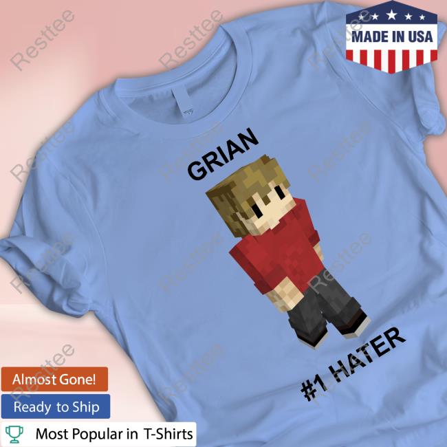 Grian #1 Hater T-Shirt Official Grian #1 Hater Tee