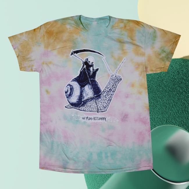 Official Any Means Necessary Clothing Tie Dye Slow Death Shirts Snow Cone Tie-Dye