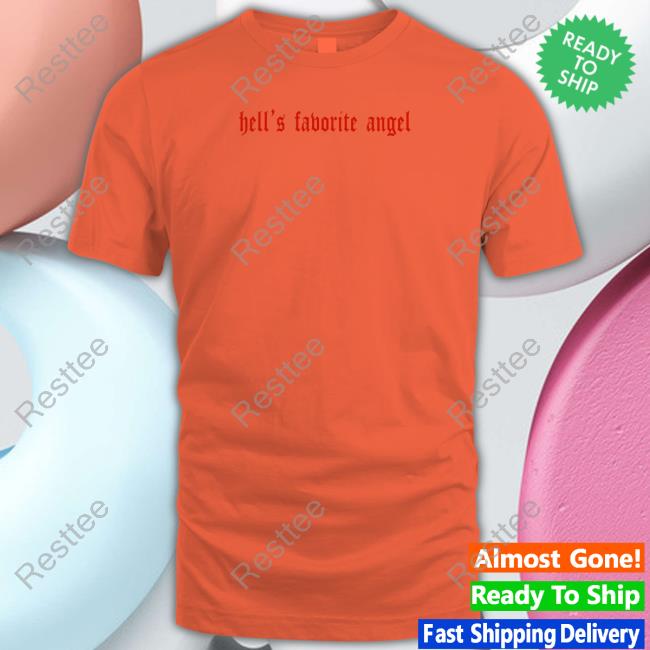 Julia Hart Hell's Favorite Angel Tee Shirt Thejuliahart