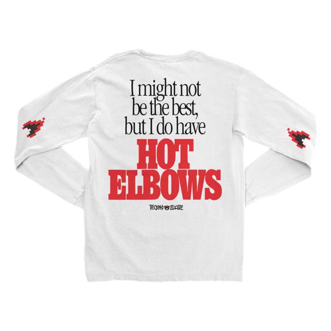 Official Technoblade Merch Store Shop Legend Of I Might Not Be The Best, But I Do Have Ot Elbows Technoblade Long Sleeve Hot Shirt