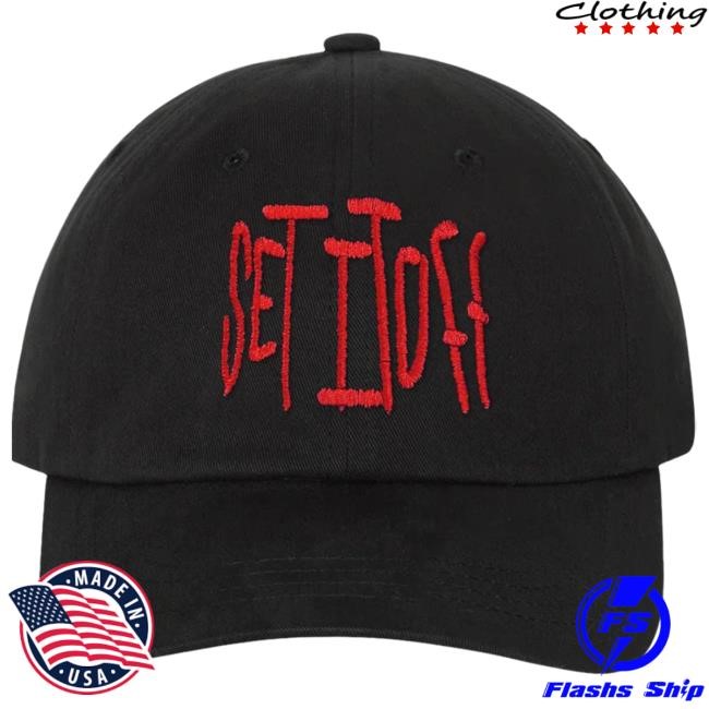 Official Set It Off Merch Store Set It Off Red Logo Hat Official Set It Off Merch Store Set It Off Red Logo Hat