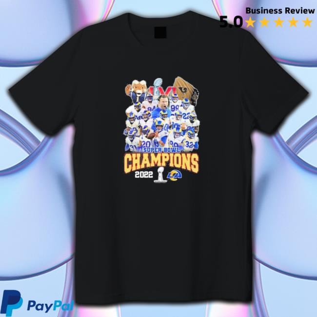 Los Angeles Rams Super Bowl Champions 2022 T-Shirt
