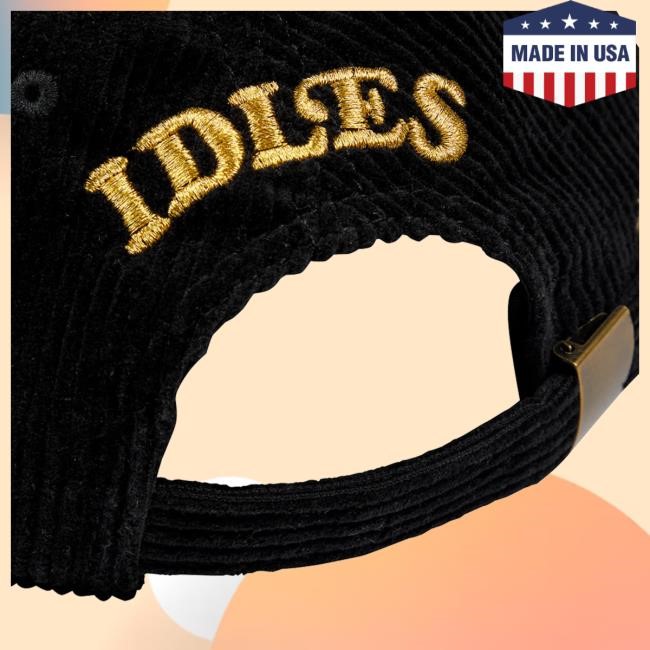 Official Idles Merch Store Shop Idles Band Lovers WW Cord Cap Official Idles Merch Store Shop Idles Band Lovers WW Cord Hat