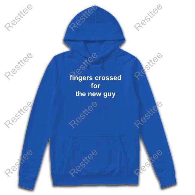 Official Fingers Crossed For The New Guy T Shirts Josh Freese Wearing Fingers Crossed For The New Guy Shirt