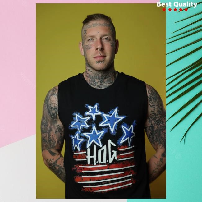Official Hang Over Gang "H.O.G Stars and Stripes" T Shirt HangOverGangOfficial Official Hang Over Gang "H.O.G Stars and Stripes" Shirt HangOverGangOfficial