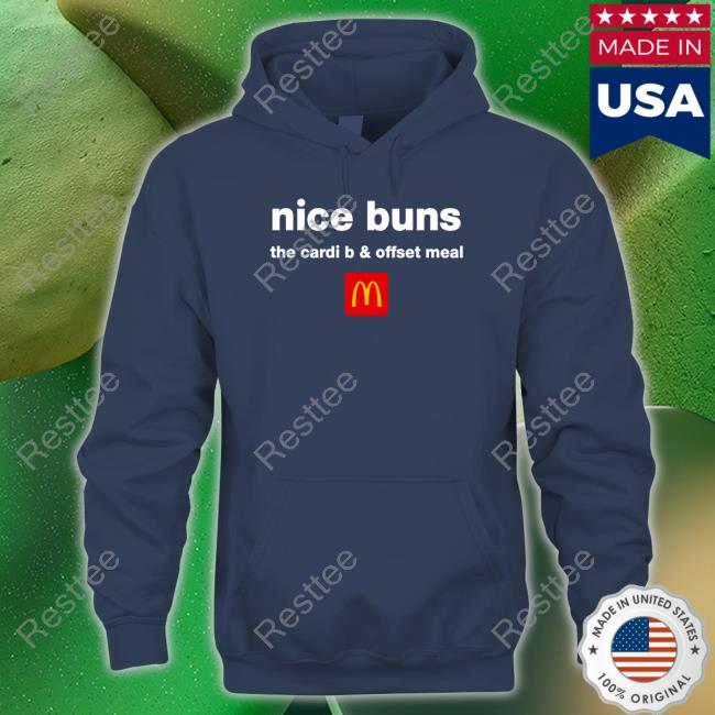 Official McDonald's Nice Buns The Cardi B & Offset Meal Shirt Cardiboffset Merch