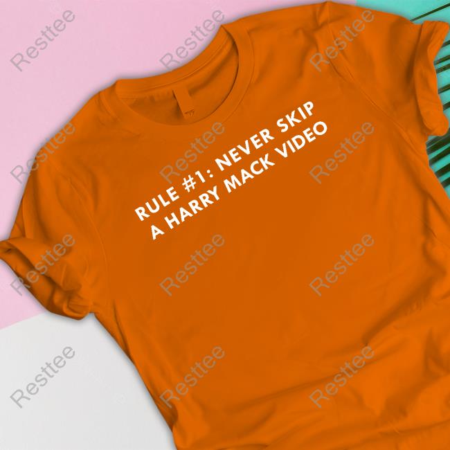 Rule #1 Never Skip A Harry Mack Video Tank Official Harry Mack Merch Rule #1 Never Skip A Harry Mack Video Shirts