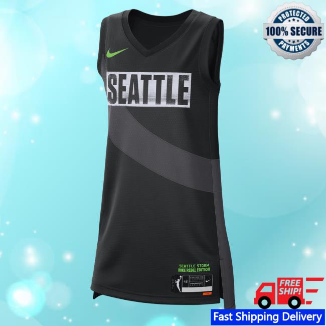 Official Seattle Storm Merch Store Seattle Storm Rebel Jersey T-Shirt