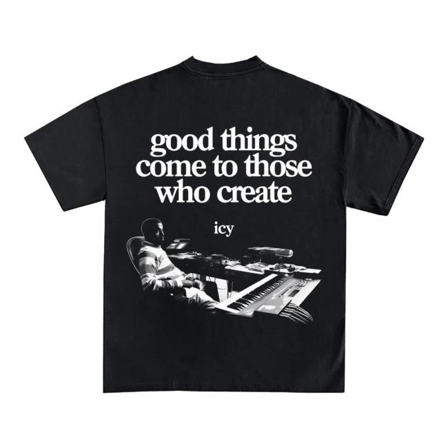 Icy Shop Merch "Create" Icy Exclusive Graphic New Shirt