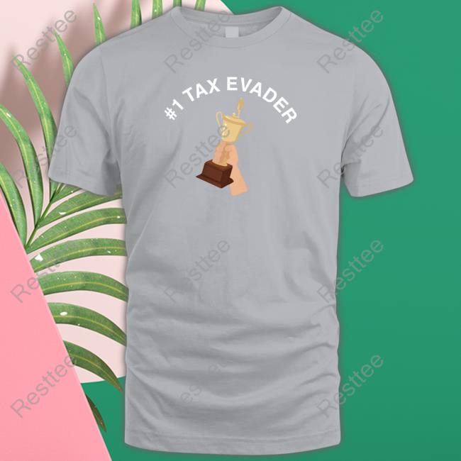 #1 Tax Evader Long Sleeve Tee Hvy Apparel Merch Official #1 Tax Evader Long Sleeve Tee
