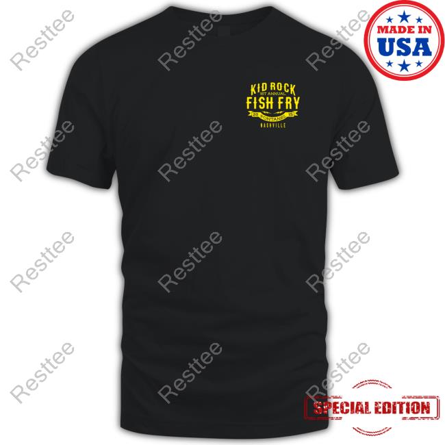 1st Annual Kid Rock Fish Fry Fontanel 2015 Nashville Shirt
