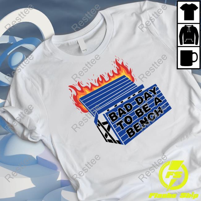 Barstool U Bad Day To Be A Bench Tee Barstoolsports