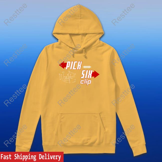 Official Matt Rhule Pick Six Clip Hoodie