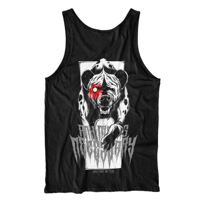 Official Any Means Necessary Clothing Eye for an Eye Tank Top Shirt New Black