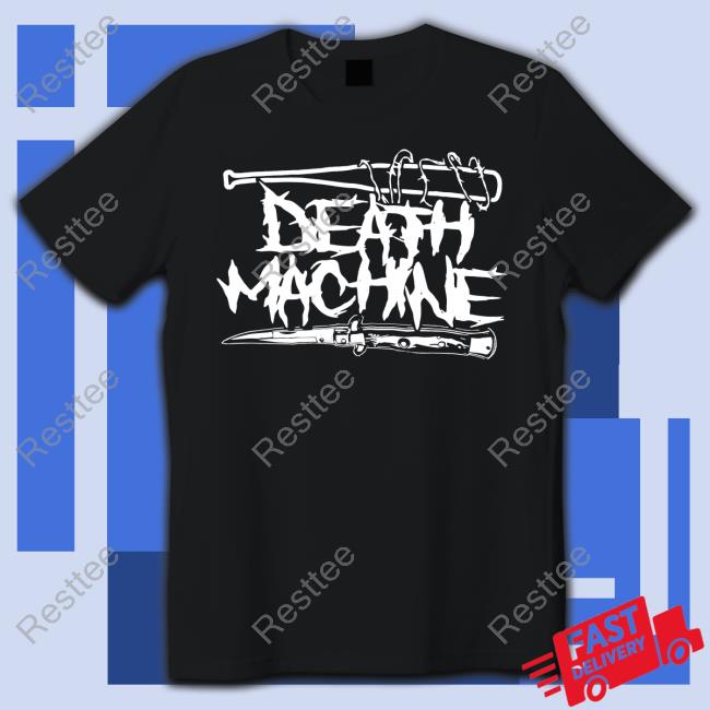 Official Callihan Merch Death Machine Logo Tee Shirt