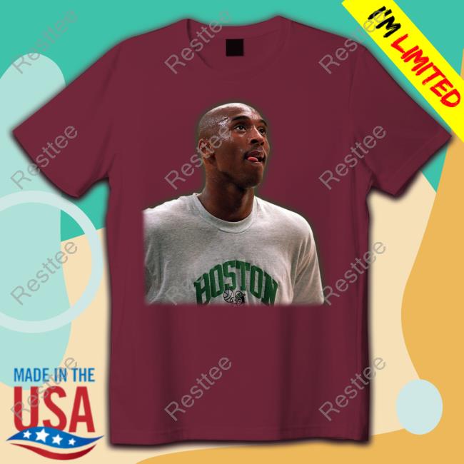 Jayson Tatum Kobe Bryant In Celtics Gear Tee Shirt Celtics Lakers