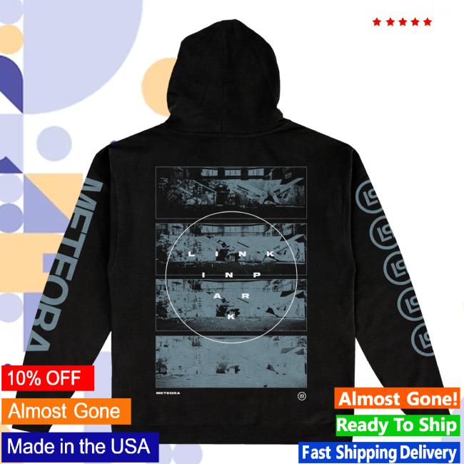 Official Linkin Park Merch Store Meteora Circle Wall Black Hoodies LinkinPark Apparel Clothing Shop