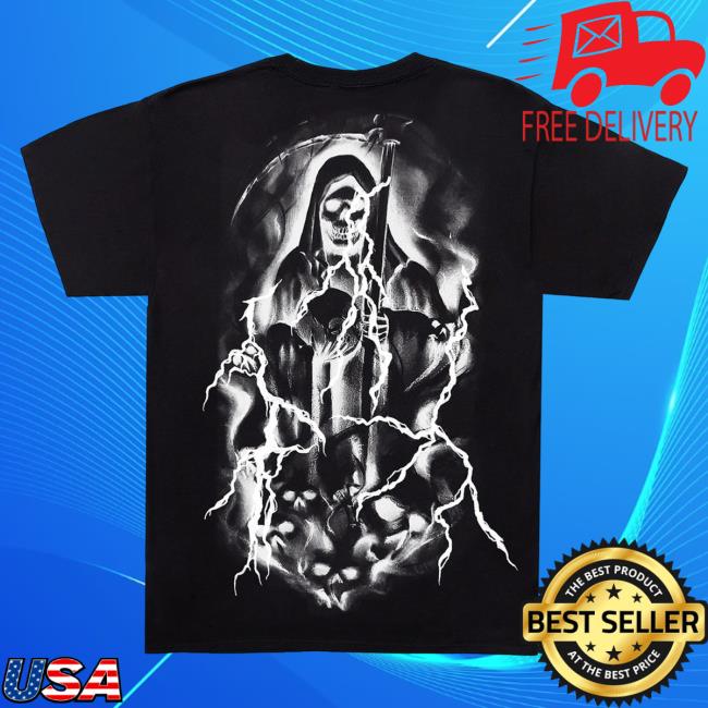 Official Revenge XXXTentacion Apparel Clothing Store Shop Revenge Lightning Reaper Tees Black XXX Tentacion Merch Official Revenge XXXTentacion Apparel Clothing Store Shop Revenge Lightning Reaper Hot Shirt Black XXX Tentacion Merch