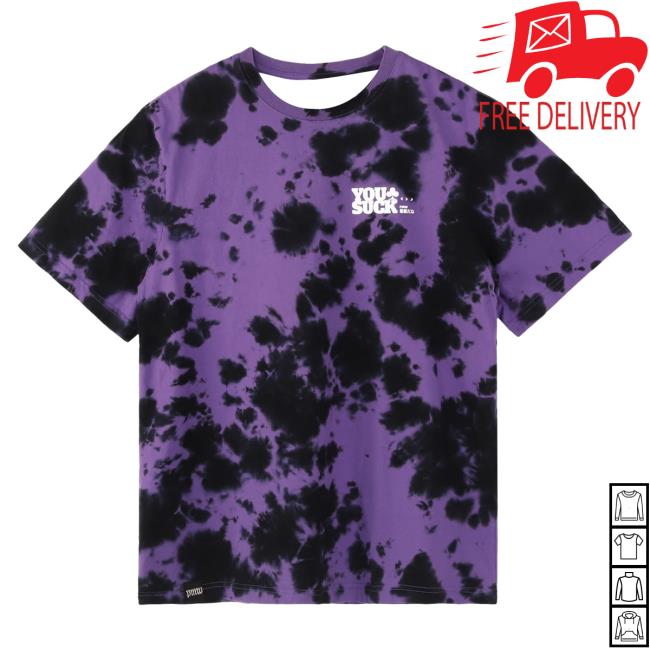Official Paymoneywubby Pmw Store Rescue Me Tee - Tie Dye Purple Shirt 2024
