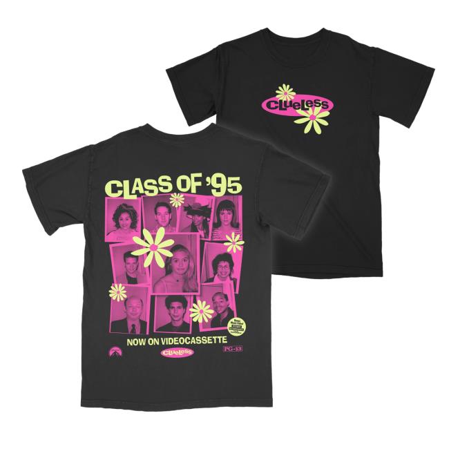 Official Studiohouse Designs Merch Store Clueless Class Of '95 Tshirt Studiohouse Designs Apparel Clothing Shop StudiohouseDesigns