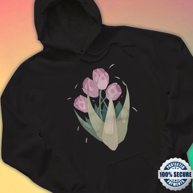 Tulips Long Sleeve T Shirt Guqqie Tulips Long Sleeve T Shirt