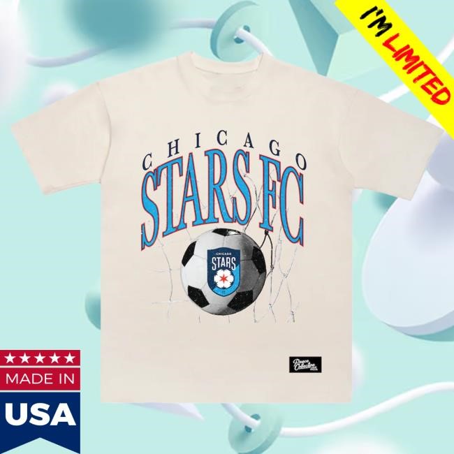 NWSL Shop Store Merch Official Unisex Chicago Stars Heavyweight Top Shirt