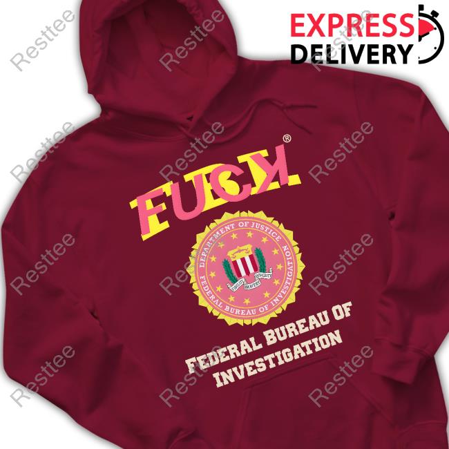 Fuck FBI Tee Shirt Reverse Dying Fuck FBI Tee