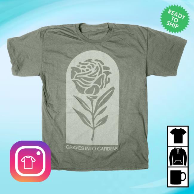 Official Elevation Worship Apparel Merch Shop Graves Into Gardens Tee ElevationWorship Store