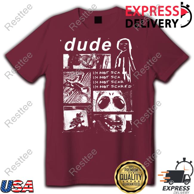 Official Vanoss 3Blackdot Dude Im Not Scared Shirt