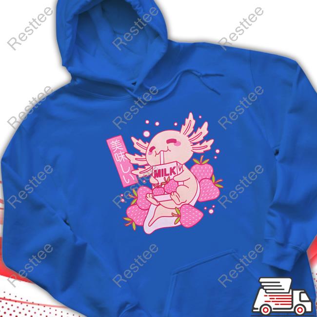 Axolotl Strawberry Milk Shirts