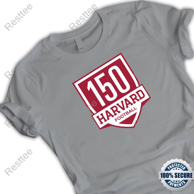 Official Champion Harvard Crimson 150th Anniversary Tee Shirt
