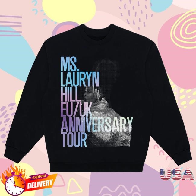 Lauryn Hill Mlh Gradient Crew neck Sweatshirt | Lauryn Hill Store Official