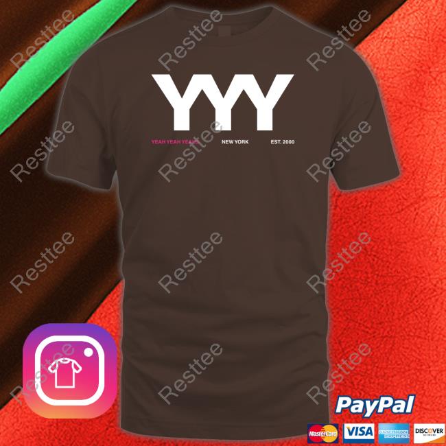 Official Yeah Yeah Yeahs Merch Cool It Down Yyy Shirts