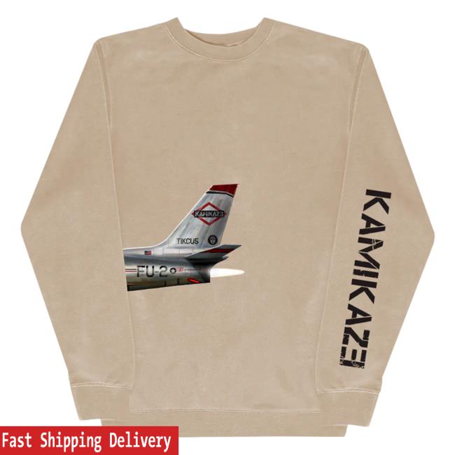 Eminem Slim Shady Clothing Shop Store Plane Kamikaze Album Long Sleeve SlimShady Merch