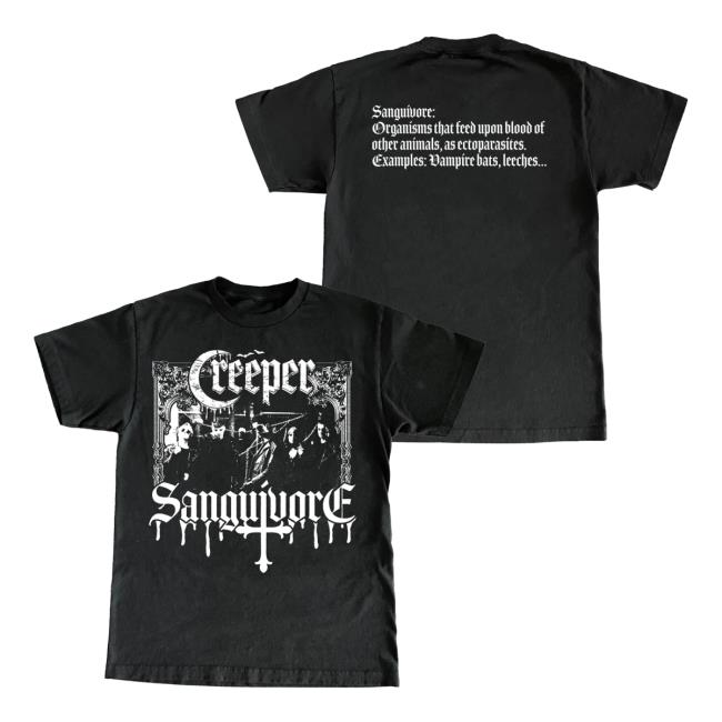 Creeper Merch Store | Creeper Sanguivore T-Shirt